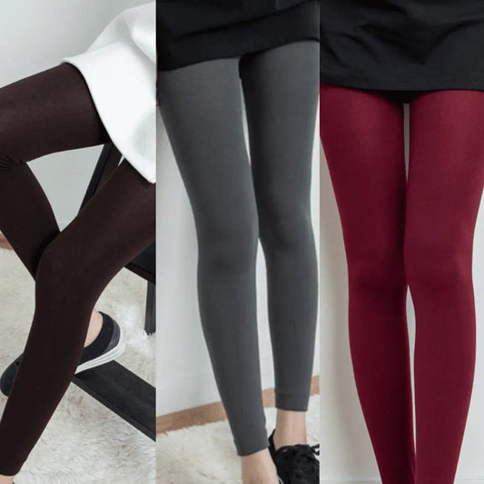 Mo & Joe Women's Fleece Lined Winter Warm Leggings