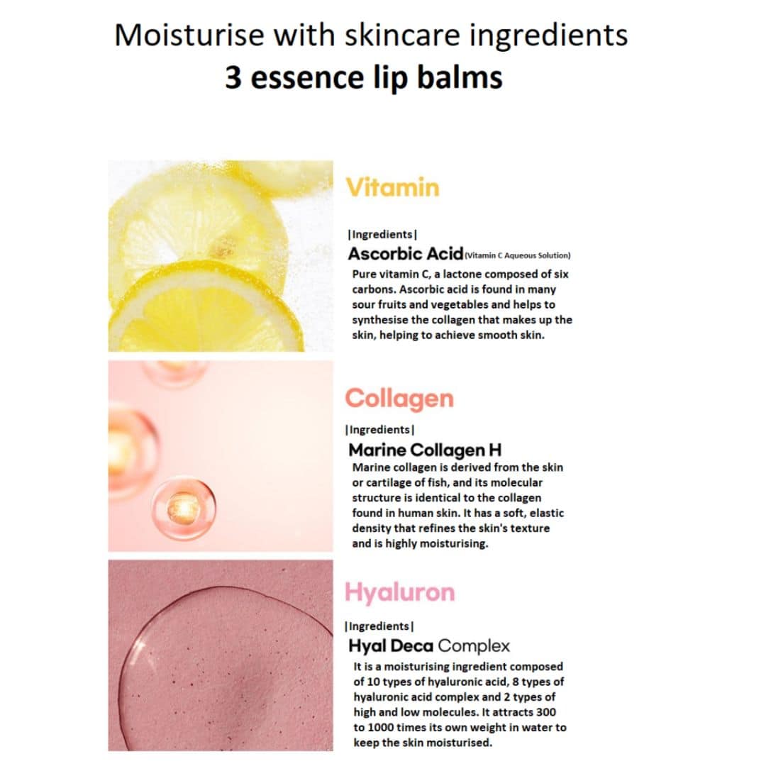 Foodaholic Nature Essence Lip Balm Vitamin