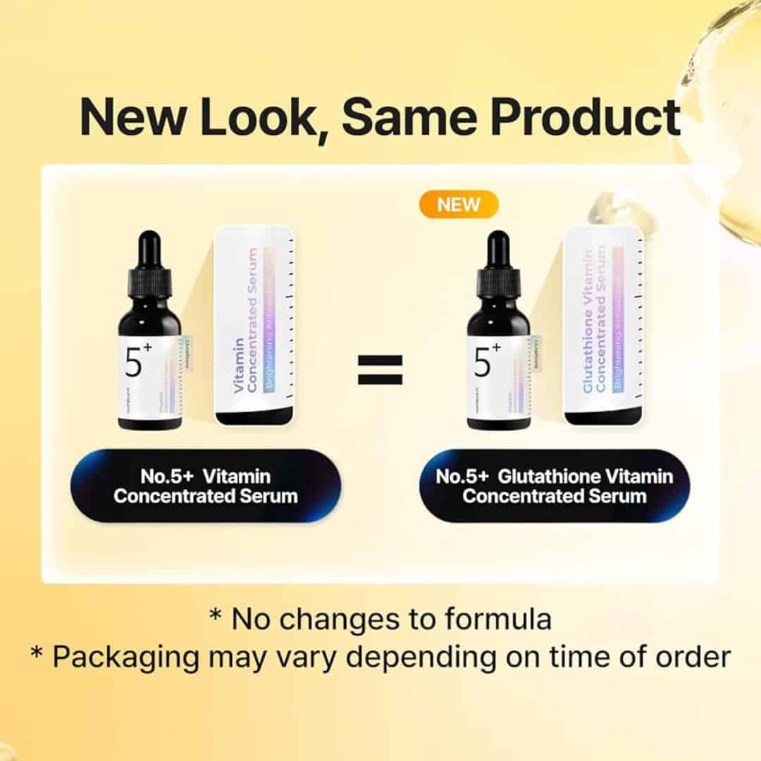 Numbuzin No.5 Glutathione Vitamin Concentrated Serum