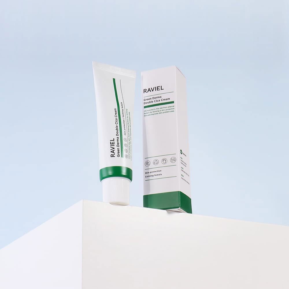 RAVIEL Green Derma Double Cica Cream - Miessential