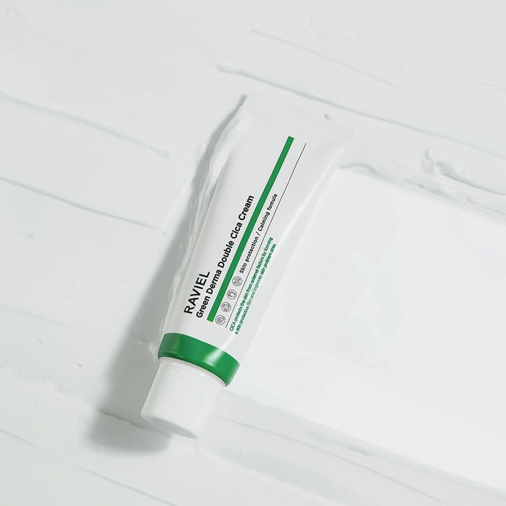 RAVIEL Green Derma Double Cica Cream - Miessential