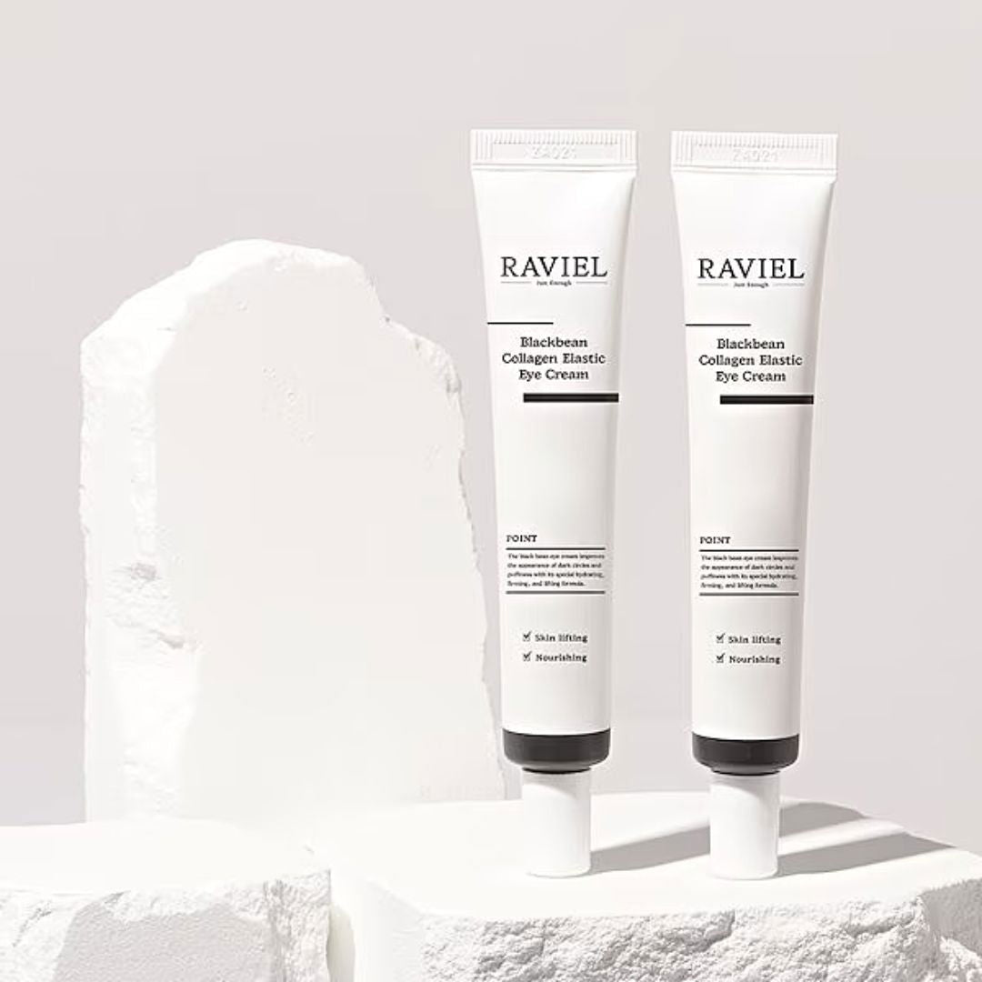 Raviel Black Bean Collagen Elastic Eye Cream (20ml x 2)
