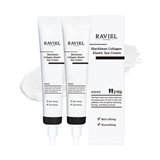 Raviel Black Bean Collagen Elastic Eye Cream (20ml x 2)