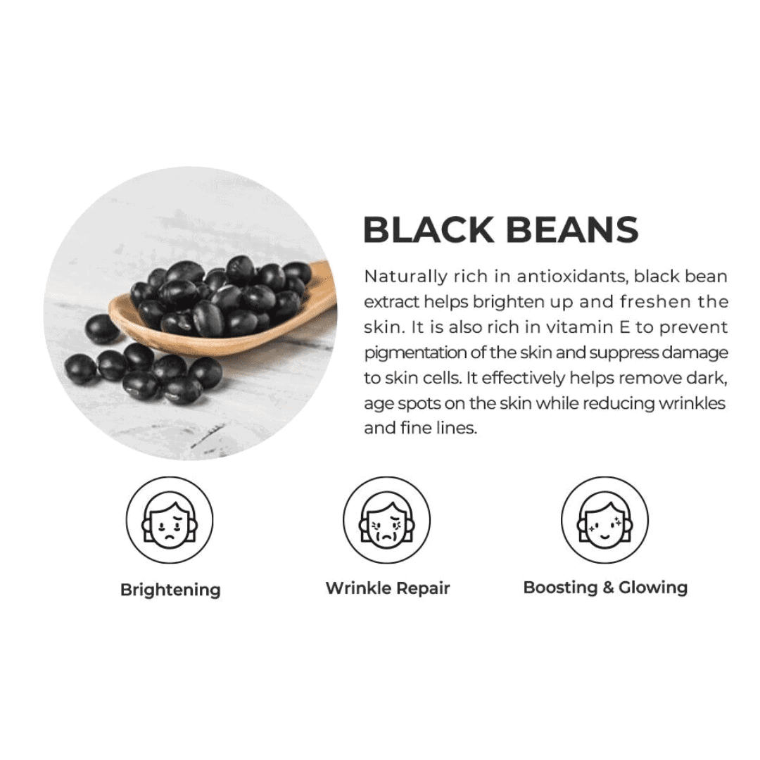 Raviel Black Bean Collagen Elastic Eye Cream (20ml x 2)