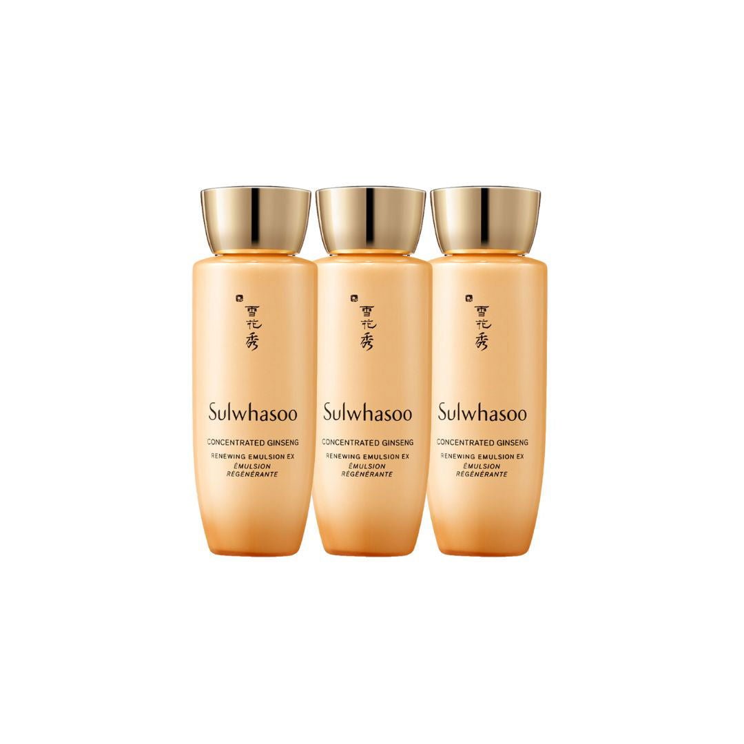 SULWHASOO Concentrated Ginseng Renewing Emulsion EX (25ml x 3pcs) - Miessential