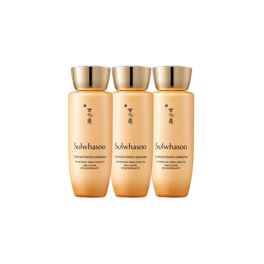 SULWHASOO Concentrated Ginseng Renewing Emulsion EX (25ml x 3pcs) - Miessential