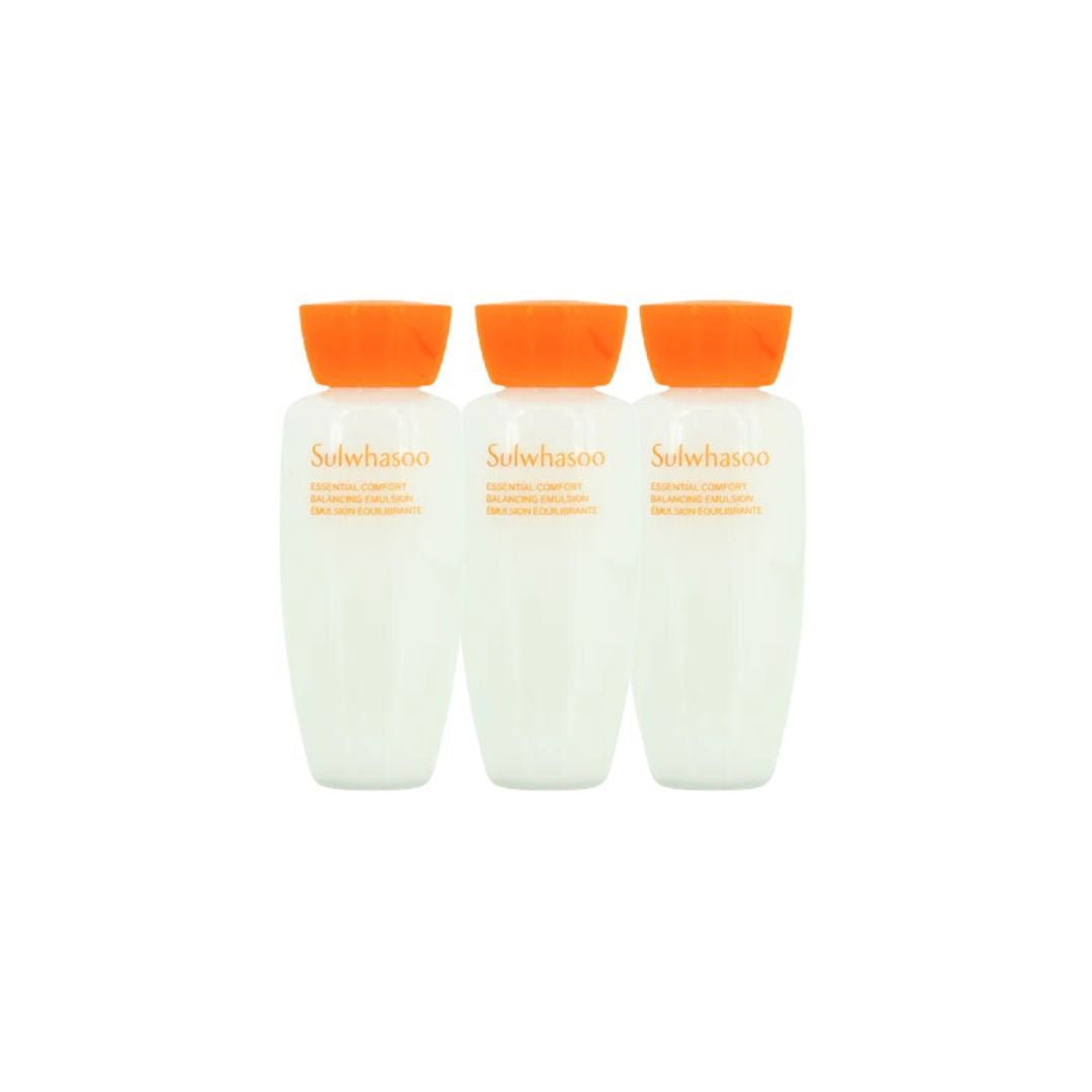SULWHASOO Essential Comfort Balancing Emulsion (15ml x 3pcs) - Miessential