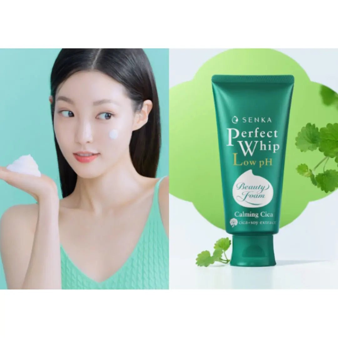Shiseido Senka Perfect Whip Low PH Calming Cica