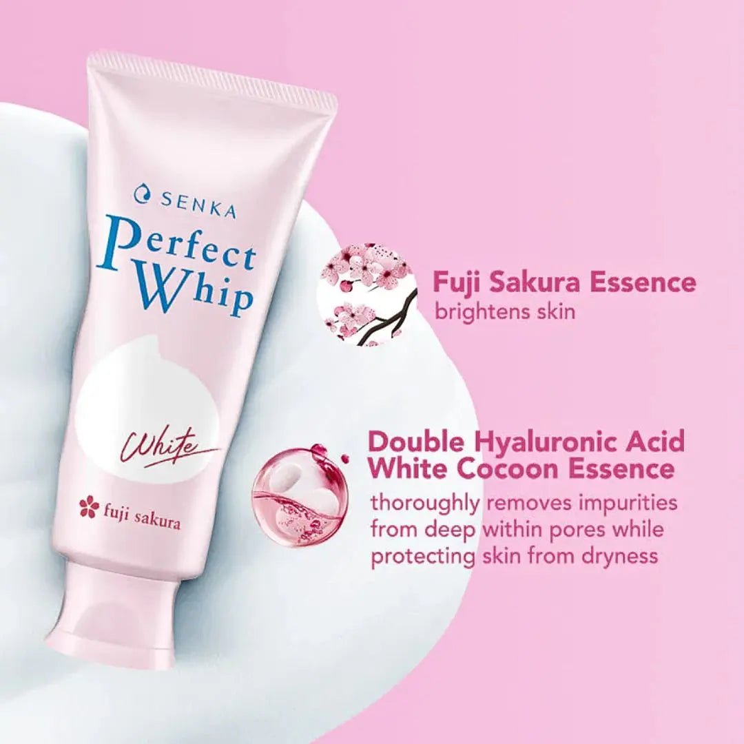 Shiseido Senka Perfect Whip White Fuji Sakura