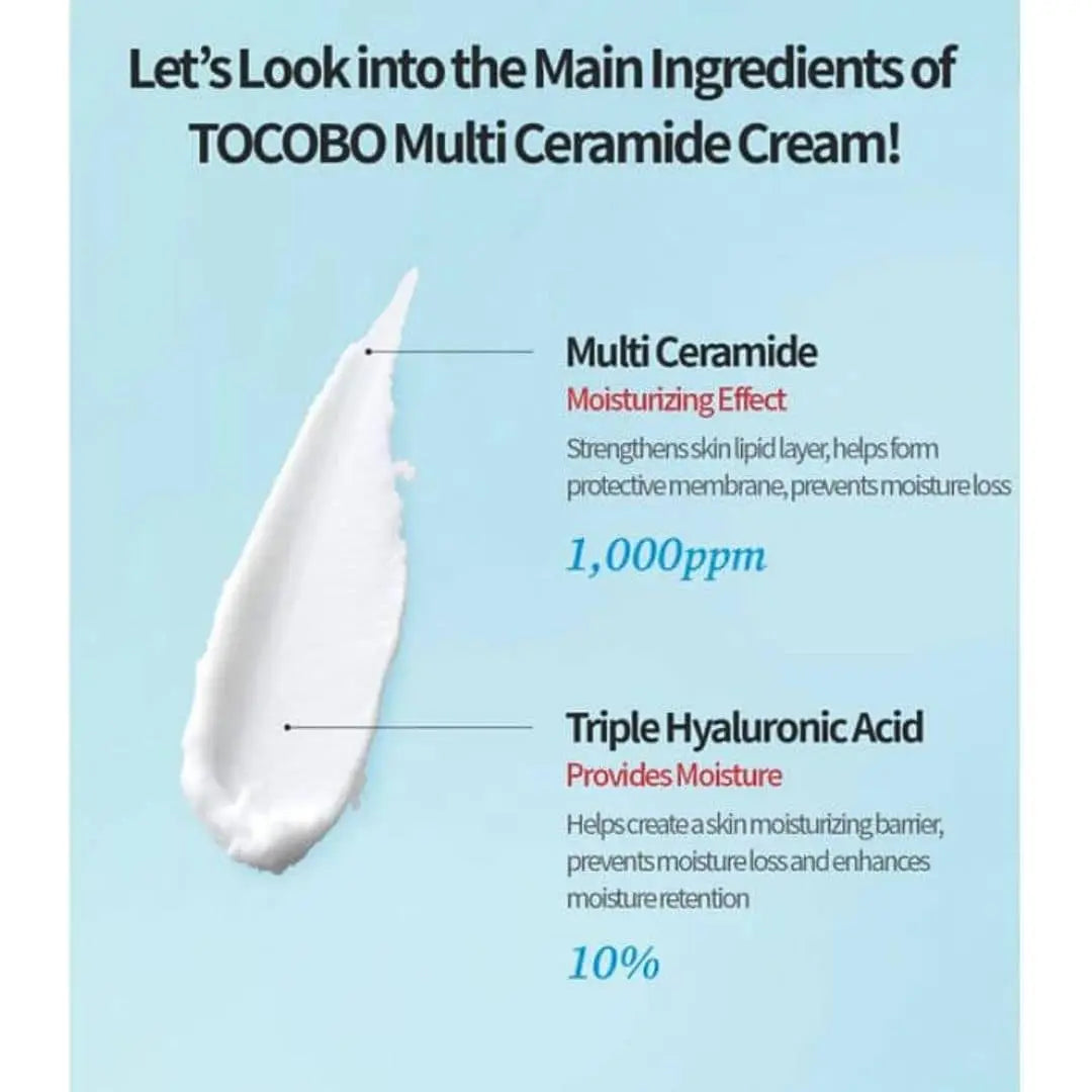 TOCOBO Multi Ceramide Cream Pouch Sample