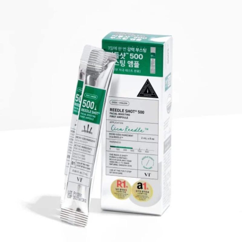 VT Reedle Shot 500 Facial Boosting First Ampoule (2ml x 6ea)