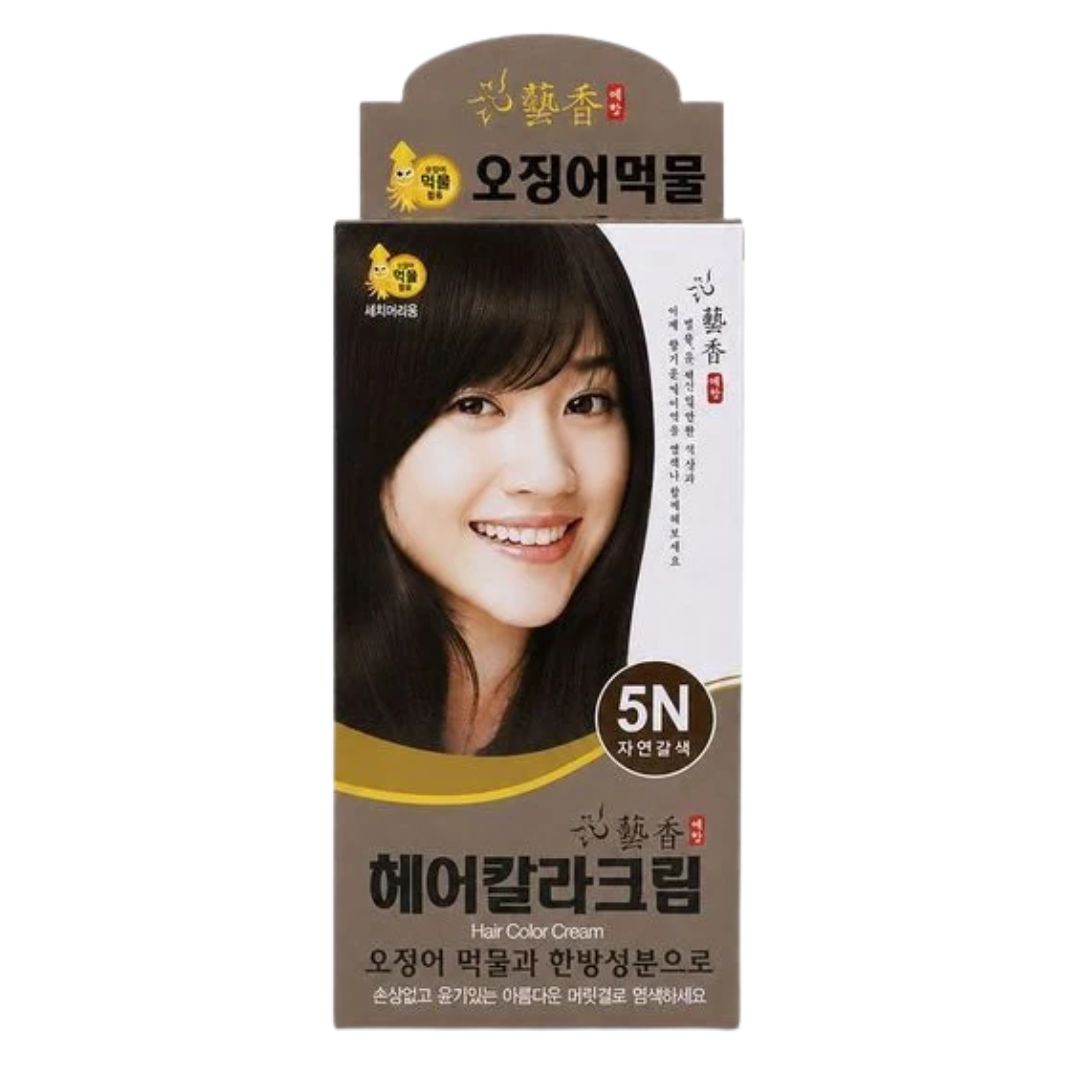 Yehyang Hair Color Cream 5N Natural Brown
