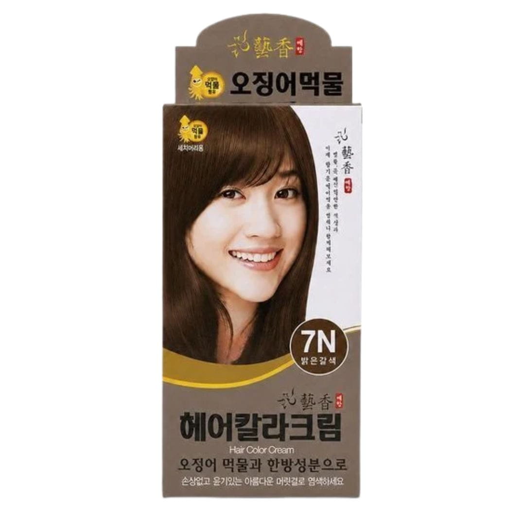 Yehyang Hair Color Cream 7N Natural Light Brown